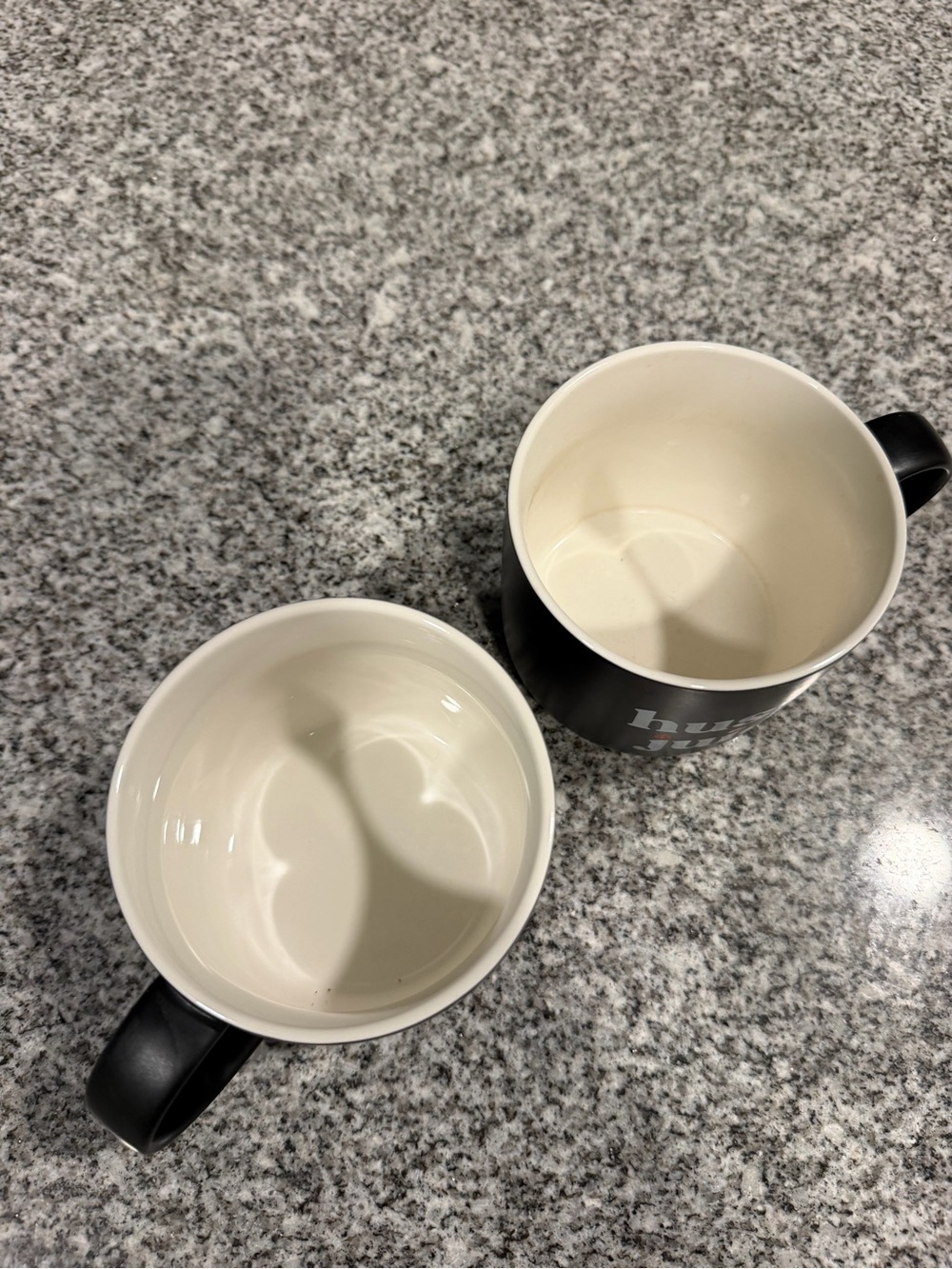 Black 'hustle juice' Ceramic Mugs - Picture 3 of 7